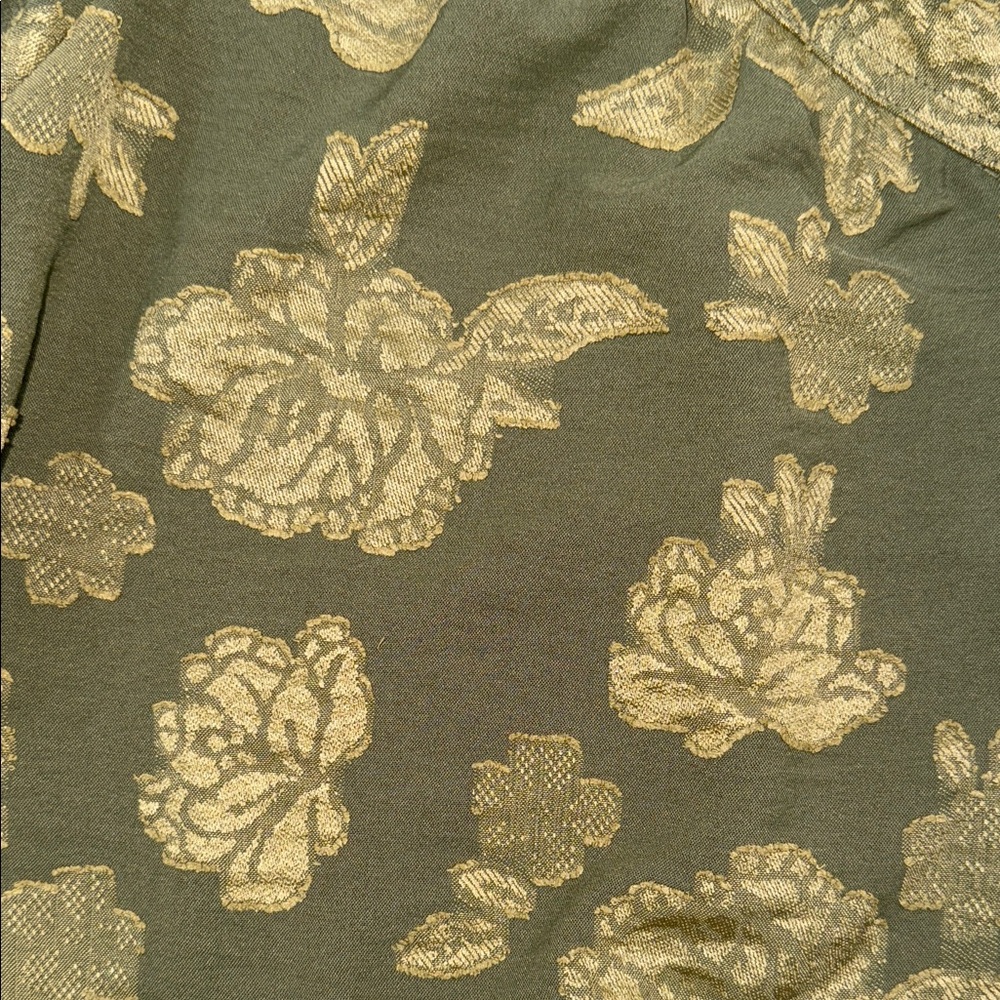 The Pioneer Woman Olive Floral Long Sleeve Dress - Picture 4 of 4